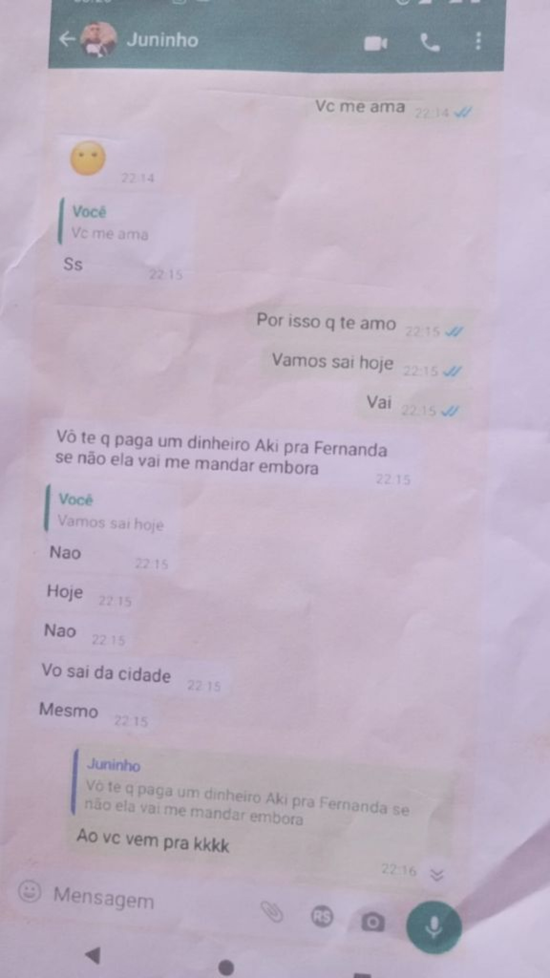 Filha descobre caso entre pai e marido e expõe prints e vídeos na internet - Foto: Reprodução
