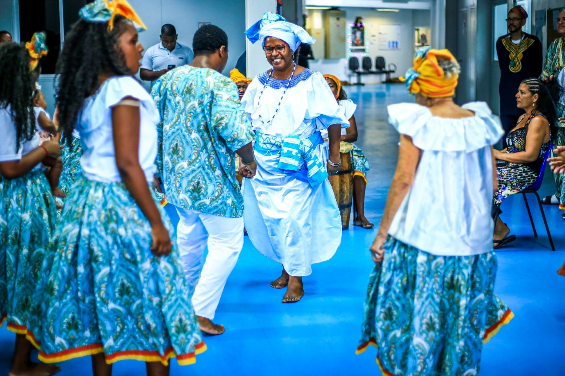 O festival Negros e Utopias mostrou ainda a dan&ccedil;a de origem africana - Rafael Barreto/PMBR