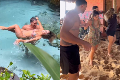 Lexa compartilha registros de viagem e recebe declaração de Ricardo Vianna: 'Te amo tanto'