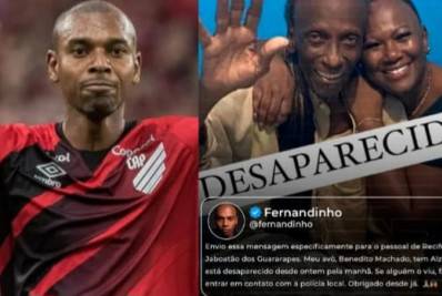 Polícia instaura inquérito para apurar sumiço de avô do jogador Fernadinho 