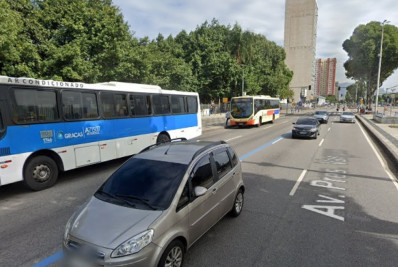 Homem é atropelado na Avenida Presidente Vargas