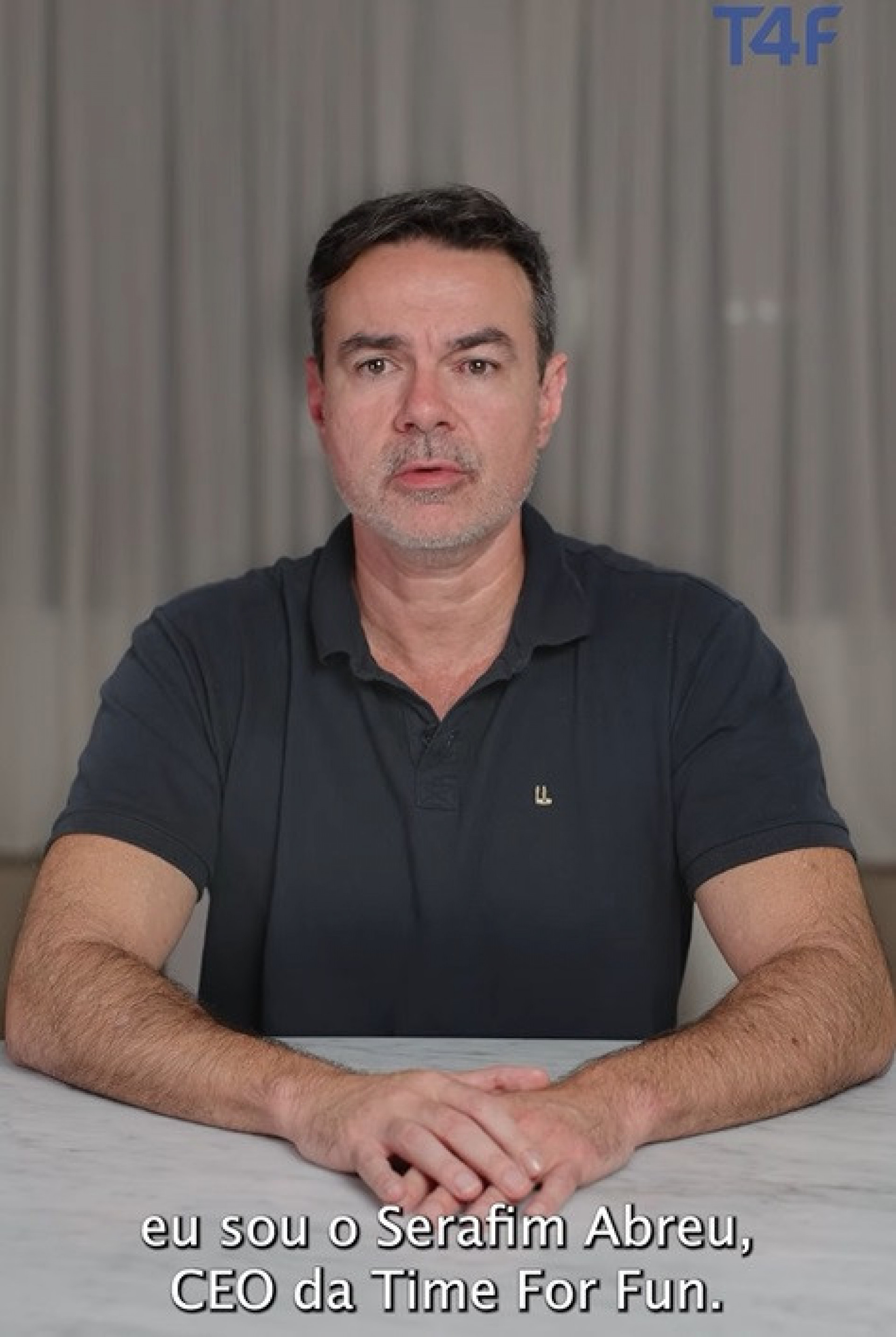 Serafim Abreu, CEO da Time for Fun, fala sobre a morte de Ana Benevides - Reprodução 