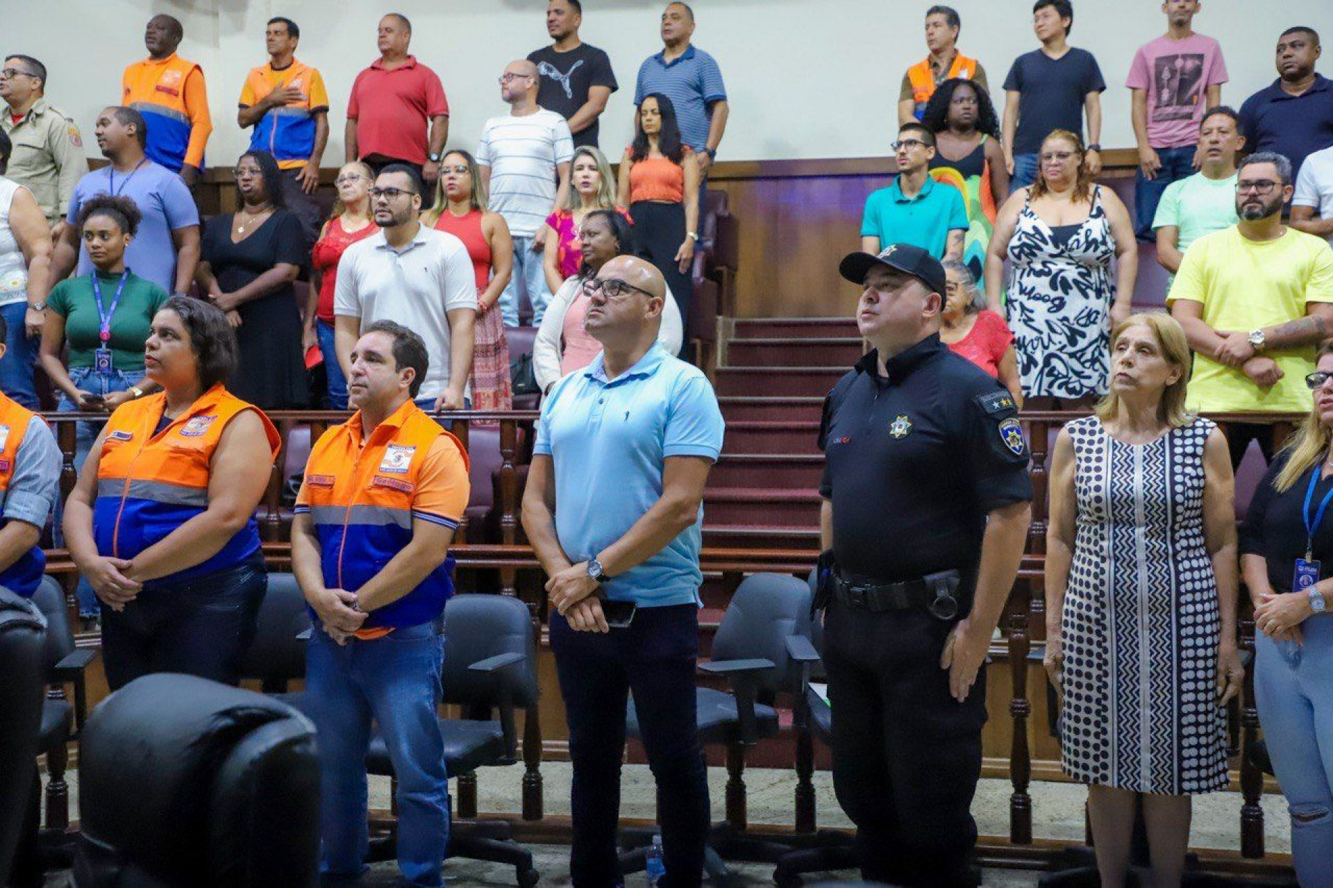 A solenidade contou com a participa&ccedil;&atilde;o da maioria do secretariado, de vereadores e da sociedade civil - Beto Oliveira