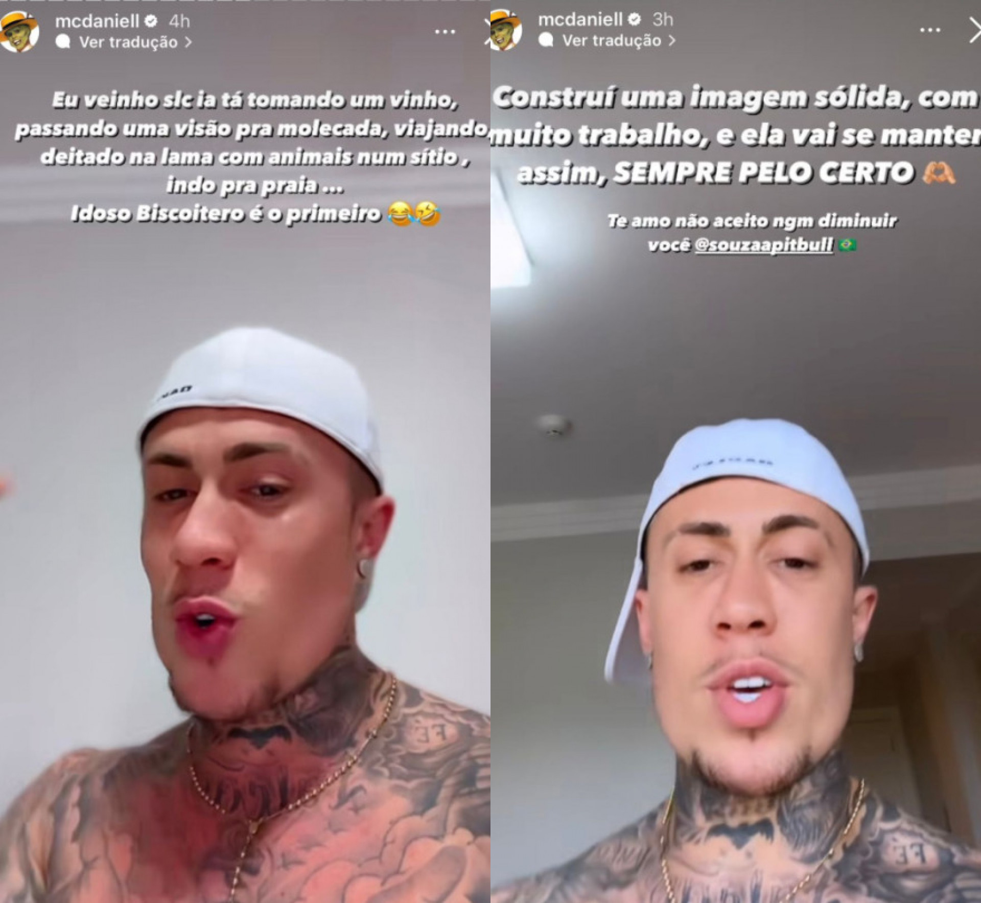 MC Daniel sai em defesa de seu segurança - Reprodução