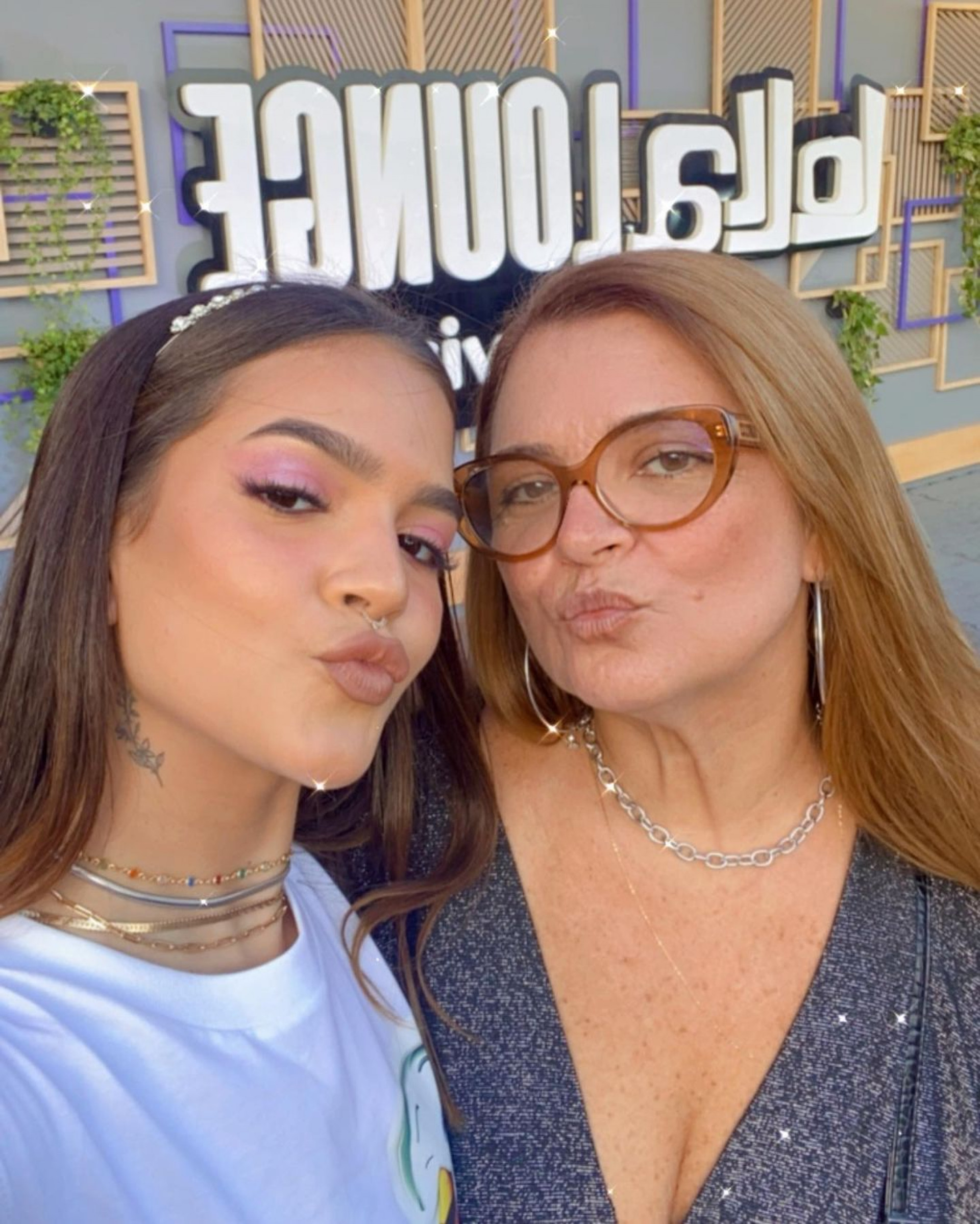 Mel Maia e sua mãe, Débora - Reprodução/Instagram