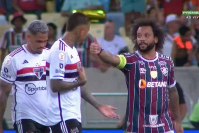 Vídeo: dublador faz leitura labial da discussão entre Marcelo, do Fluminense, e jogador do São Paulo