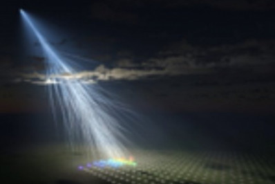 Partícula rara e com alta concentração de energia é detectada caindo na Terra