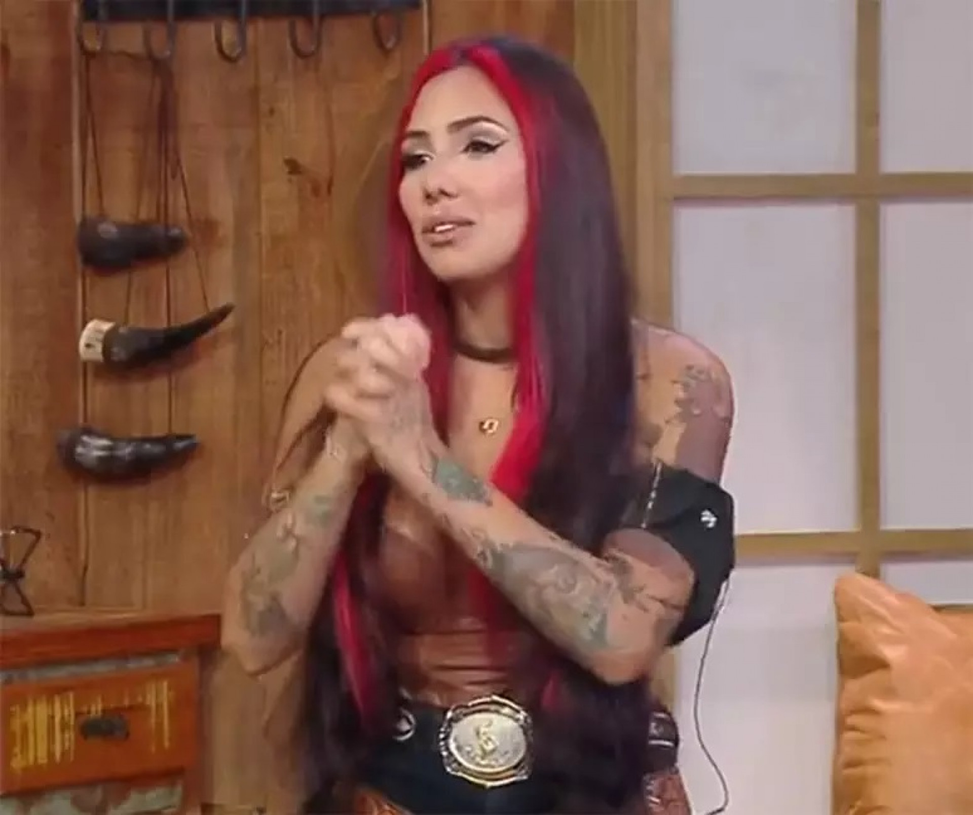 Alicia X é a oitava eliminada de 'A Fazenda 15' - Reprodução