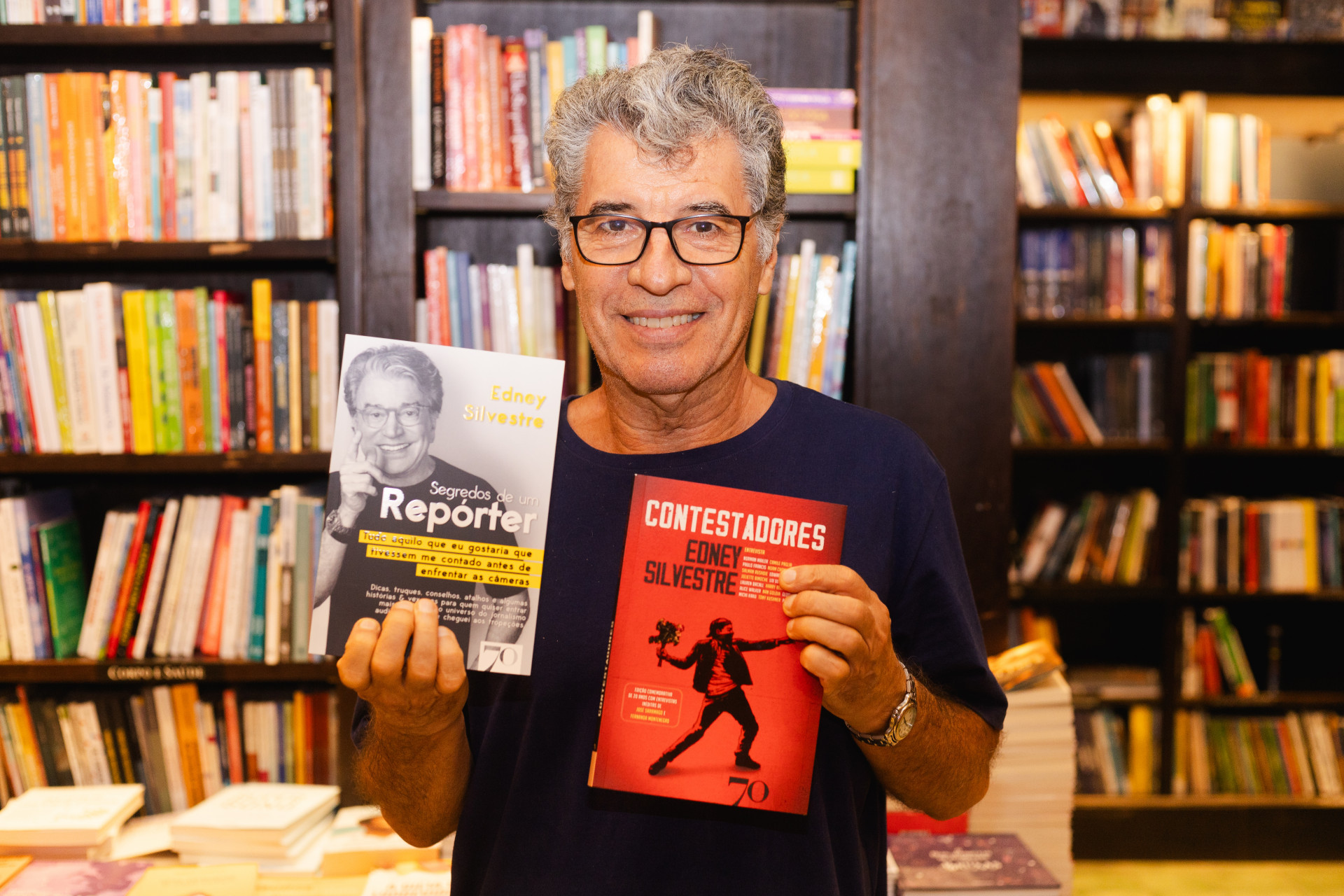 Edney Silvestre lança novo livro no Leblon - Almedina Brasil / Divulgação