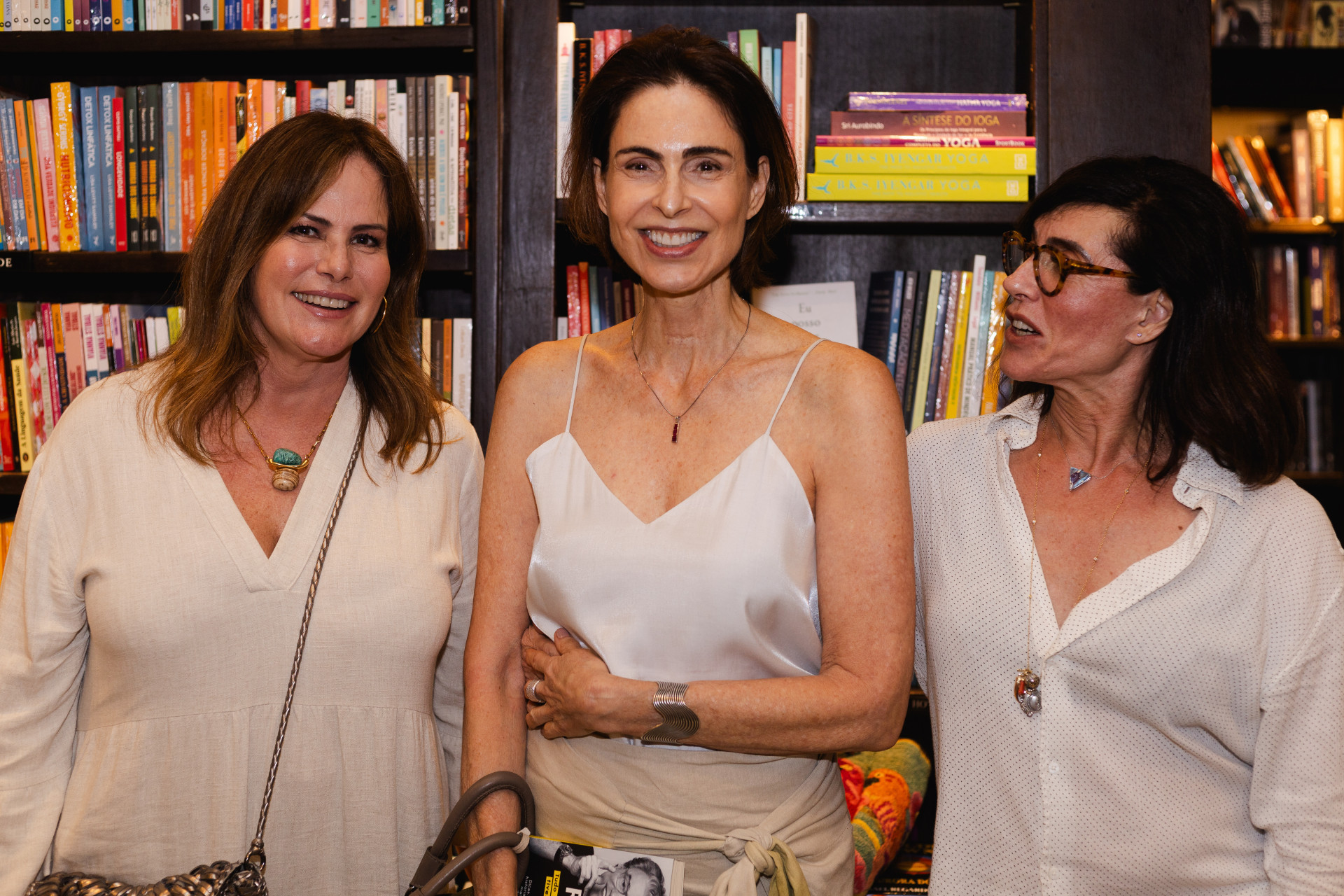 Renata Ceribelli, Silvia Pfeifer e Christiane Torloni - Almedina Brasil / Divulgação