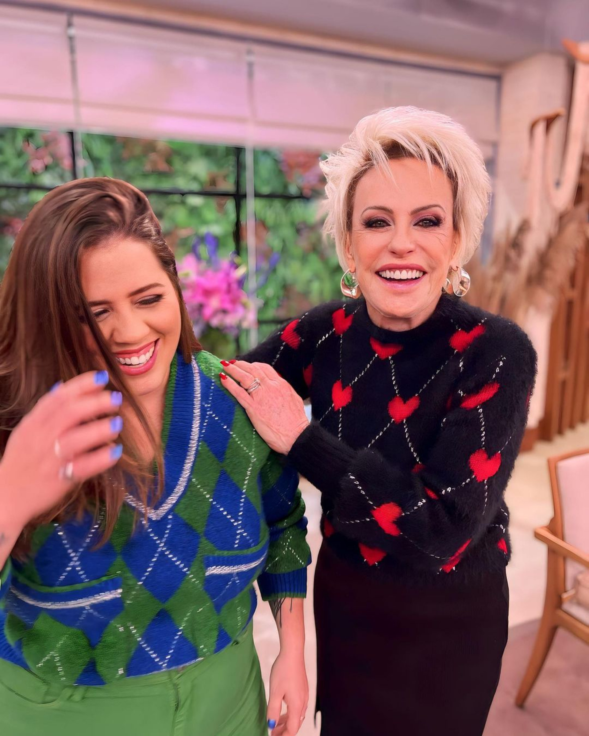 Tati Machado e Ana Maria Braga - Reprodução Internet