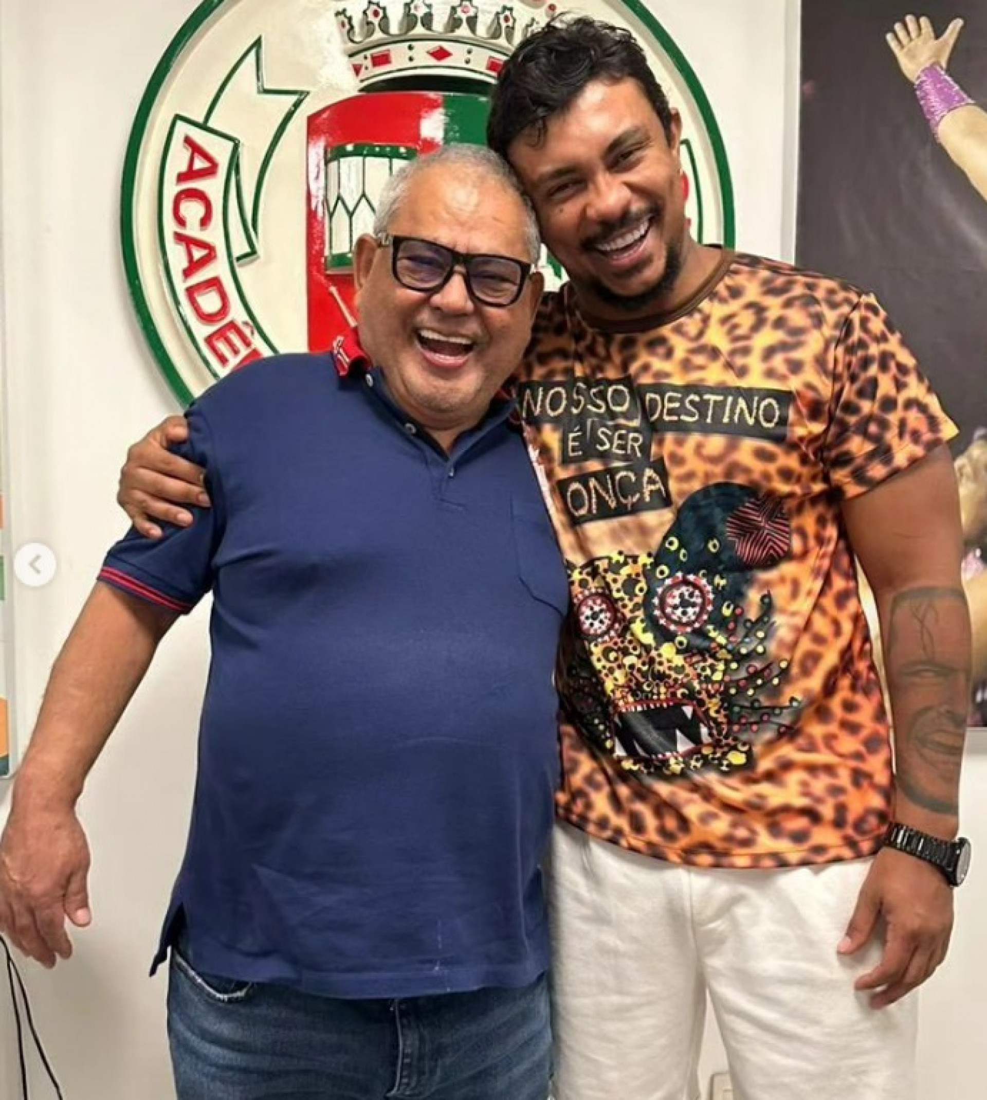 Xamã é anunciado como destaque da Grande Rio - Reprodução do Instagram