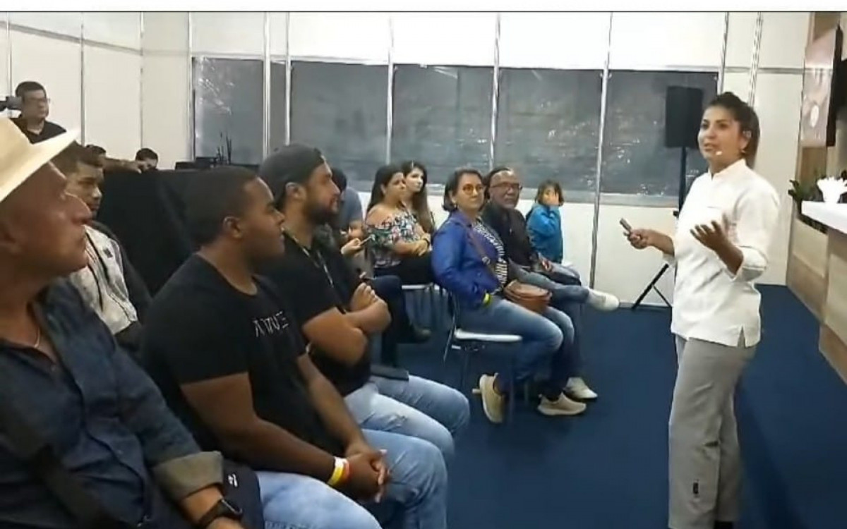 Palestras lotadas no Gastronomia do Mar em Mangaratiba