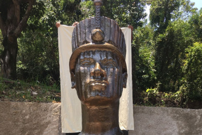 Monumento a Zumbi dos Palmares foi inaugurado no bairro Cubango
