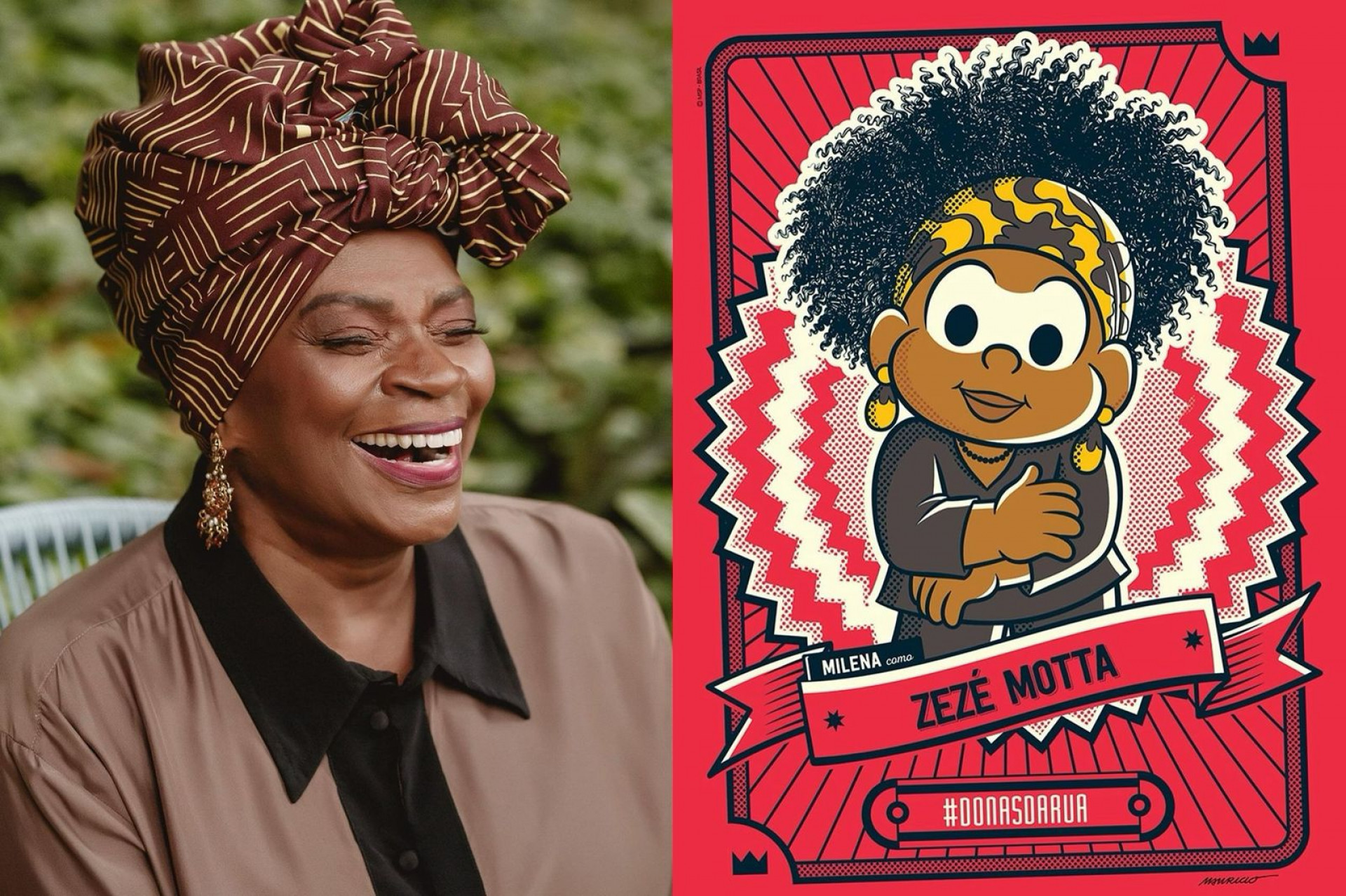 Zezé Motta  - Reprodução / Instagram