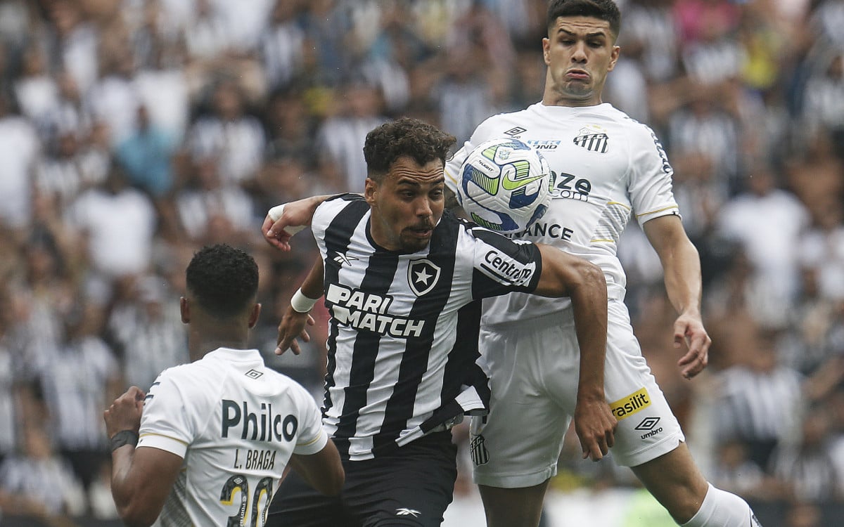 Botafogo empata com o Santos e completa oitavo jogo seguido sem vencer - O  Progresso