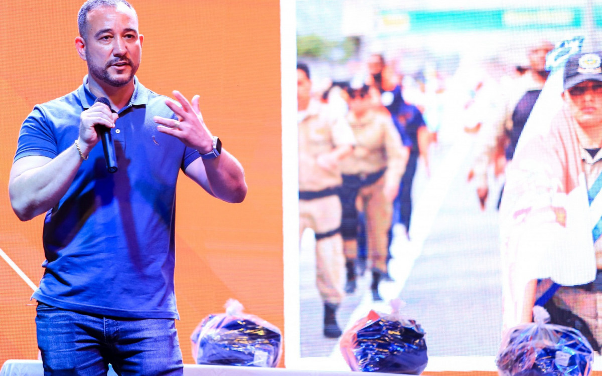 O secretário municipal de Segurança Pública, Luciano Arigone, destacou os investimentos e a valorização dos agentes