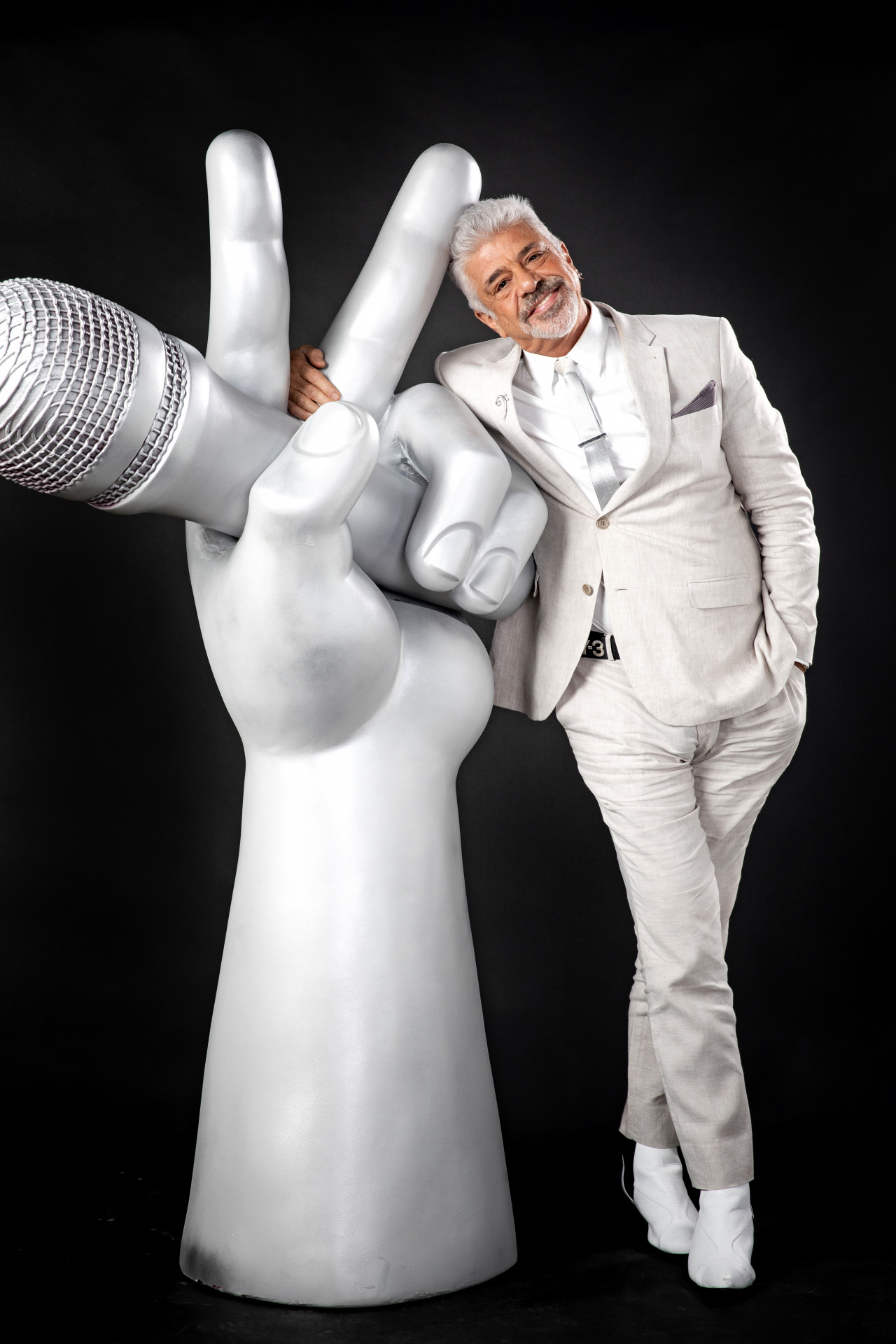 Lulu Santos
é técnico do
'The Voice Brasil' - Manoella Mello / TV Globo