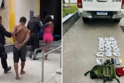 ‘Casal do tráfico’ é detido pela Polícia Militar em Cabo Frio