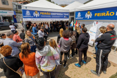 Bairro do São Pedro recebe feirão do trabalhador
