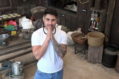 Lucas Souza reage a momento de desistência de 'A Fazenda 15': 'Estava no meu limite'