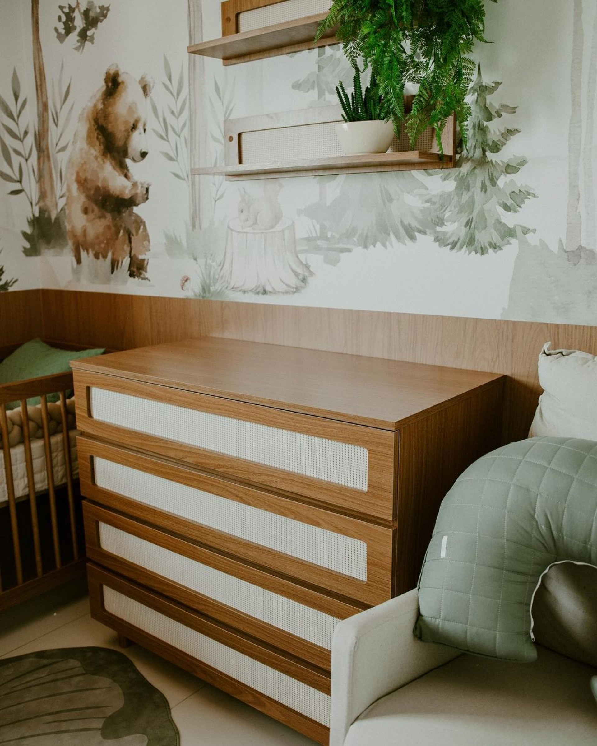 Ary Mirelle e João Gomes mostram decoração do quarto do filho - Reprodução / Instagram 