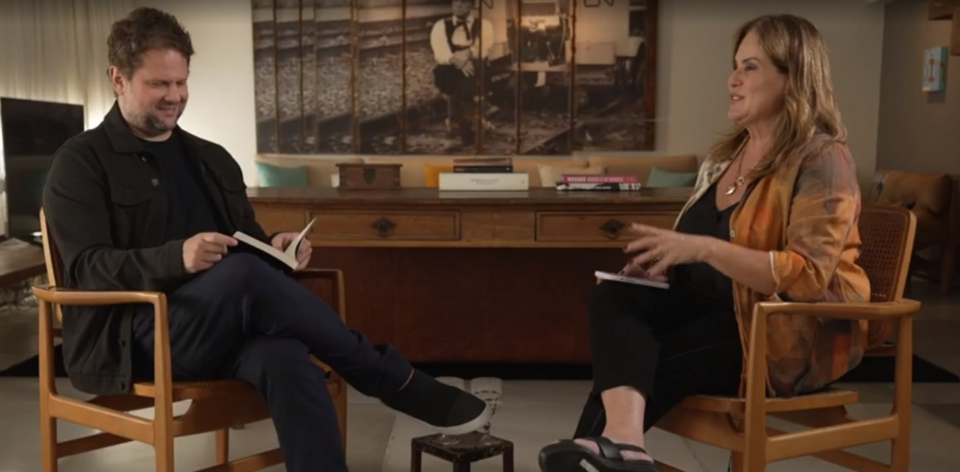 Selton Mello fala sobre lançamento de livro e doença da mãe - Reprodução