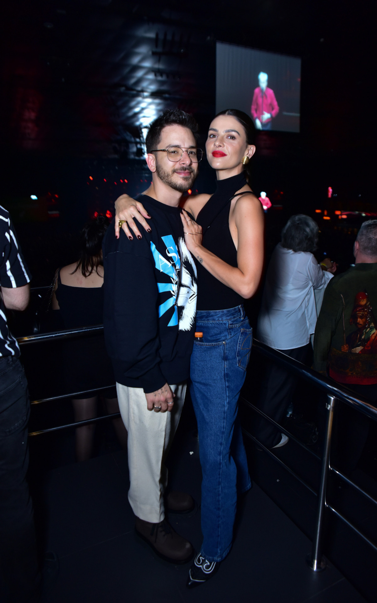 Junior Lima e Mônica Benini 