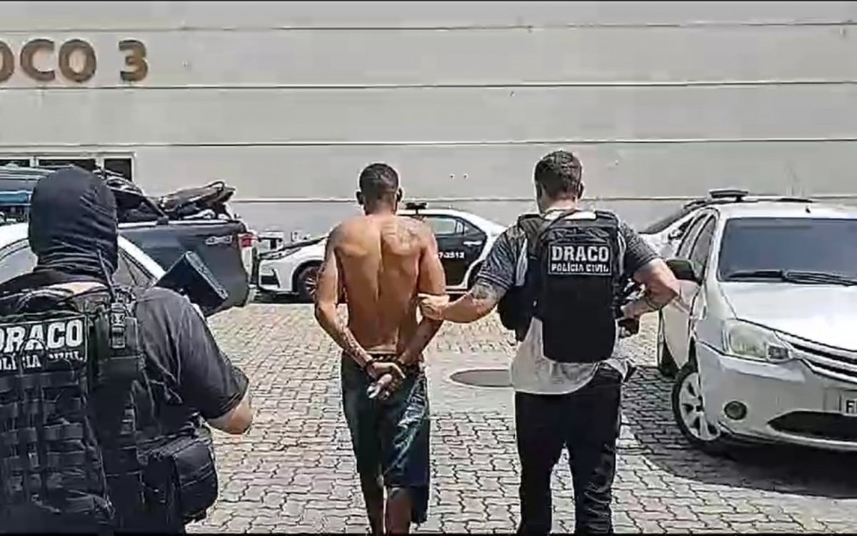 Lucas Ferreira da Conceição, o Macarrão ou Zorro, foi preso nesta terça-feira (28) em Campo Grande - Divulgação