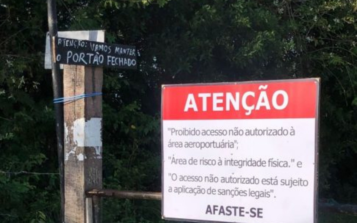Placa de proibição 