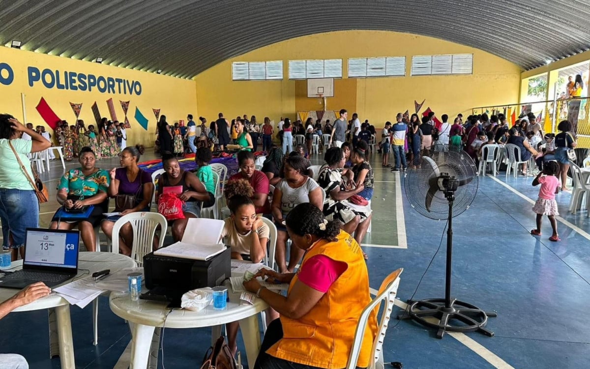 Nesta edição do Cadastro Único Volante, 93 pessoas foram atendidas. A próxima ação vai acontecer no Loteamento Norival Carvalho, no terceiro distrito de São Vicente - Divulgação