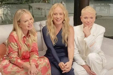 Xuxa mostra bastidores de bate-papo com Angélica e Eliana: 'Reunião das migles'