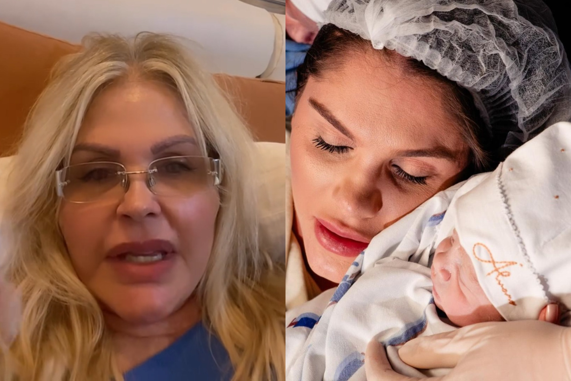 Bárbara Evans explica motivo de Monique Evans ainda não ter conhecido os netos Celebridades