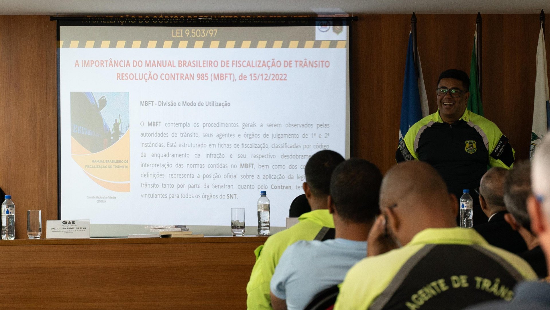 O processo administrativo de trânsito e suas recentes alterações, que tratam dos crimes de trânsito e de abuso de autoridade, também tiveram destaque - Matheus Carvalho / PMN