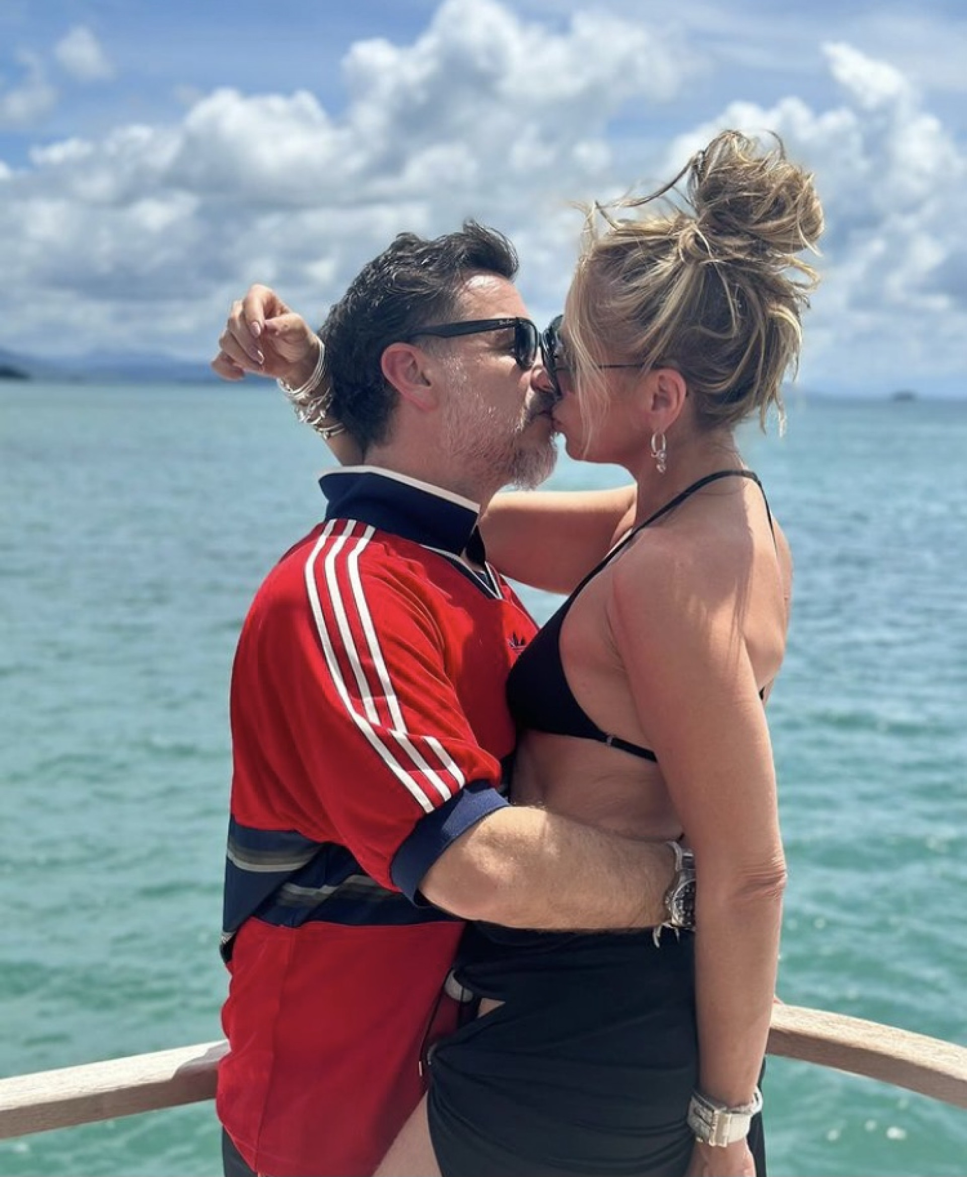 Adriane Galisteu e o marido, Alexandre Iodice - Reprodução / Instagram