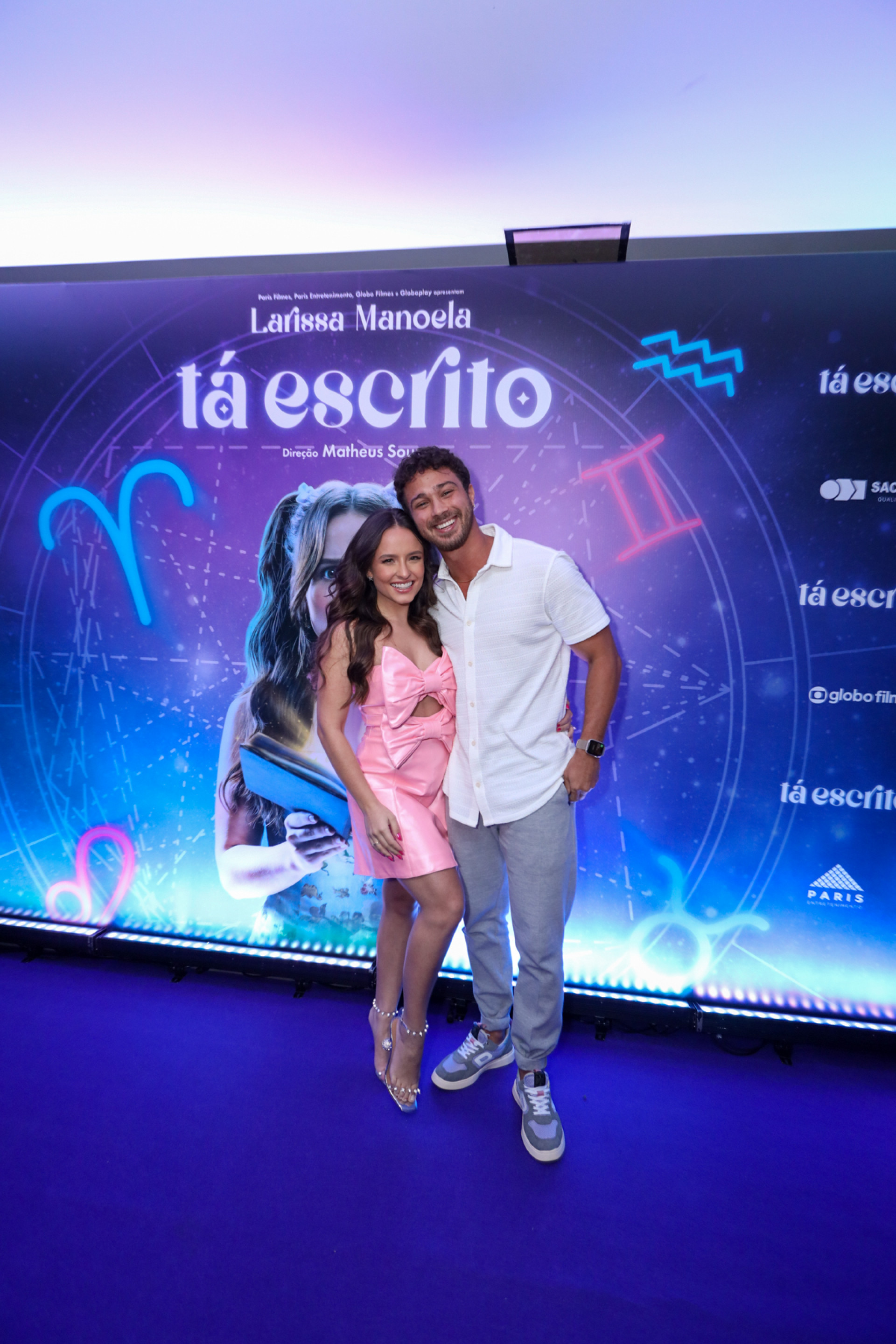 Larissa Manoela e André Luiz Frambach - Santiago de Andrade / Agnews