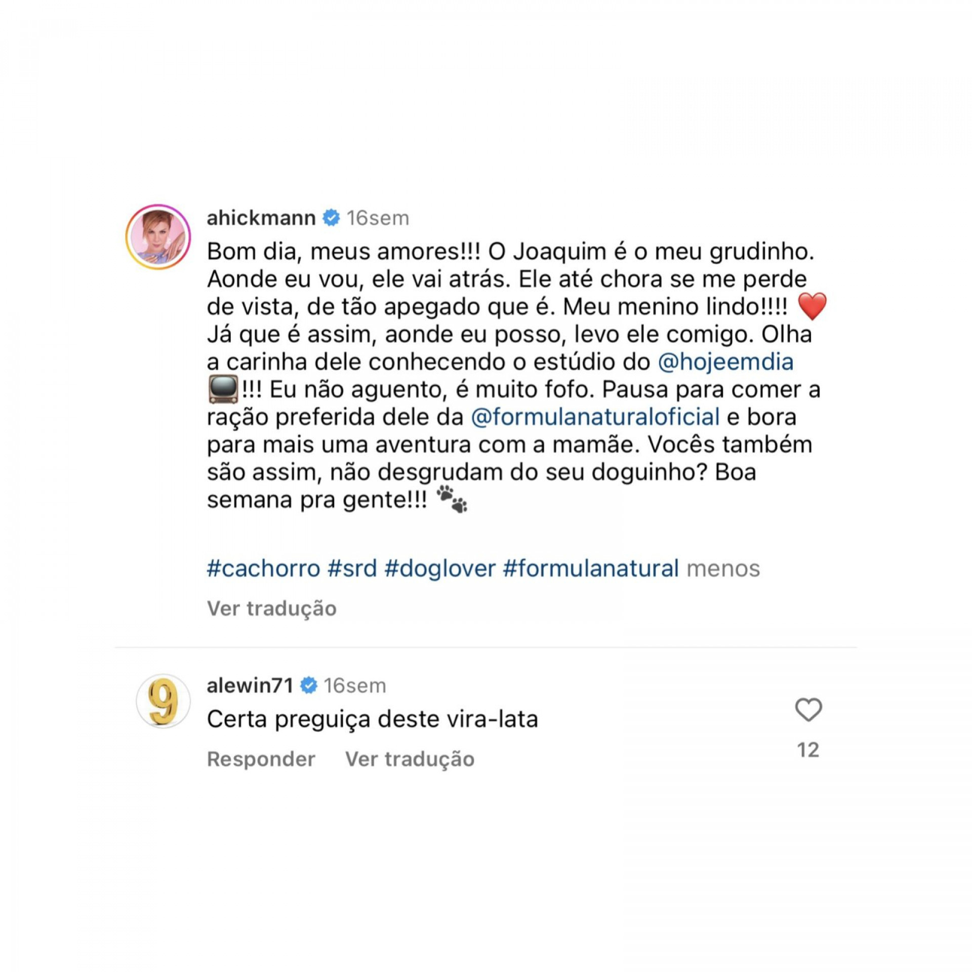  - Reprodução / Instagram