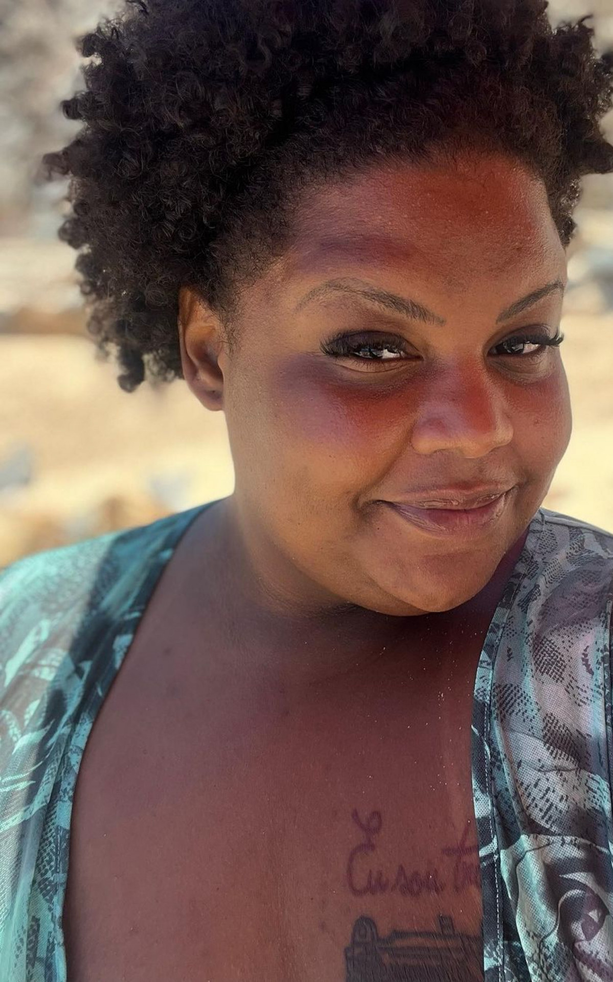 MC Carol de Niterói curte praia na Bahia - Reprodução/Ìnstagram