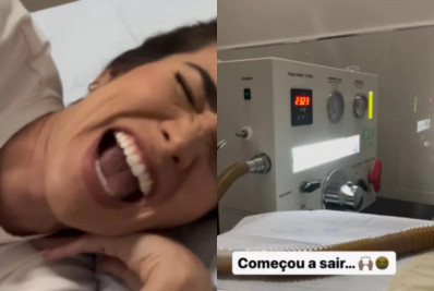 Ex-BBB Adriana Sant'Anna mostra técnica de limpeza intestinal e recebe críticas