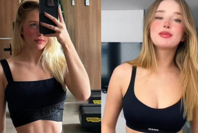 Duda Reis posta foto do seu antes e depois: 'Radiante com a transformação no corpo'