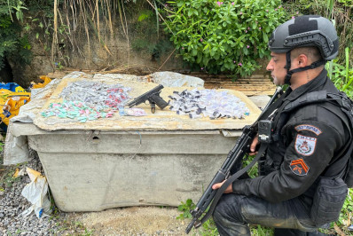 Confronto entre PMs e criminosos em Niterói termina com um suspeito ferido