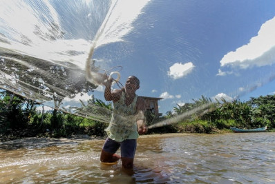Mulheres são maioria dos pescadores profissionais em cinco estados do país