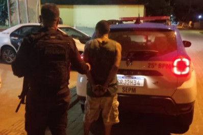 Homem é preso pela PM após assaltar pizzaria em Araruama