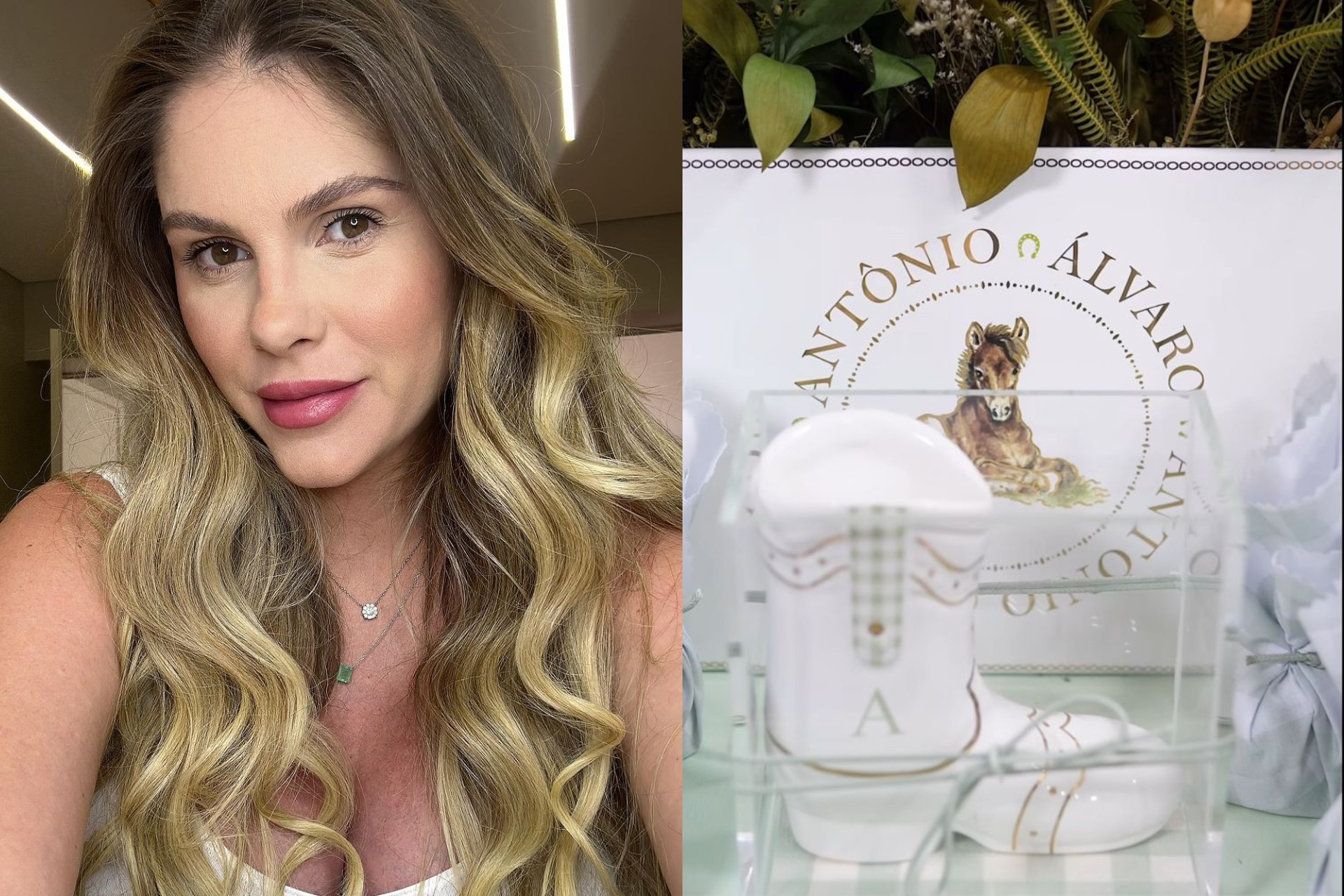 Bárbara Evans mostra quarto da maternidade dos filhos recém-nascidos - Reprodução / Instagram