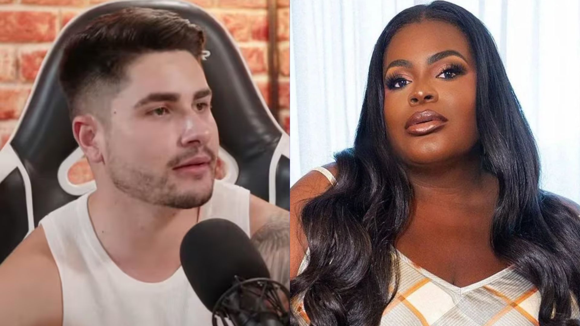 Lucas Souza e Jojo Todynho anunciaram a separação no fim de 2022 - Reprodução: YouTube / Instagram