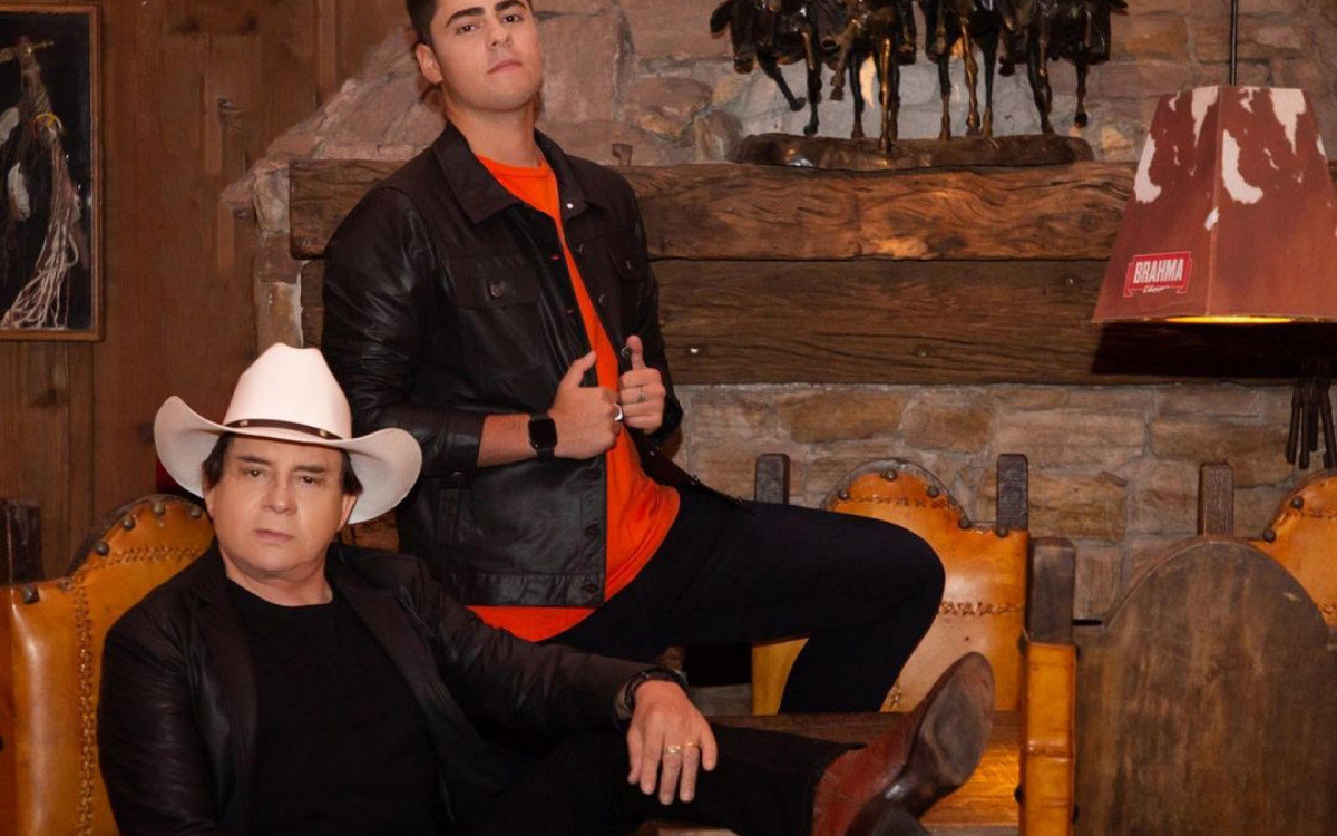 O cantor Enrico segue os passos do pai Chitãozinho - Reprodução/Instagram