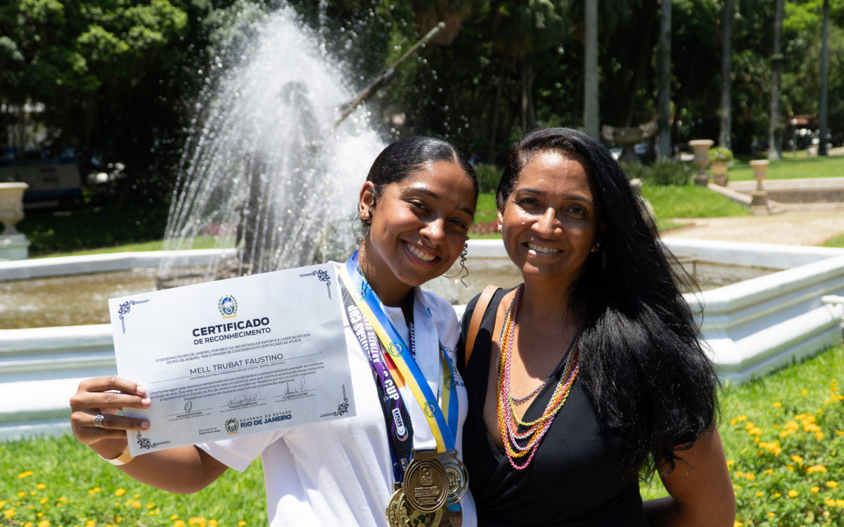 Cerimônia do Time RJ realizado no Palácio Guanabara
