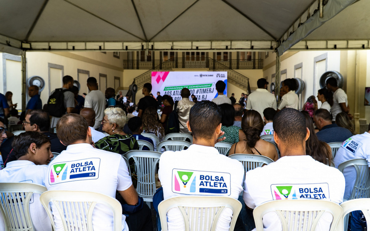 Cerimônia do Time RJ realizado no Palácio Guanabara