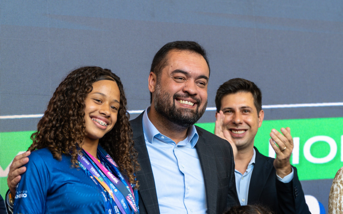 Cerimônia do Time RJ realizado no Palácio Guanabara