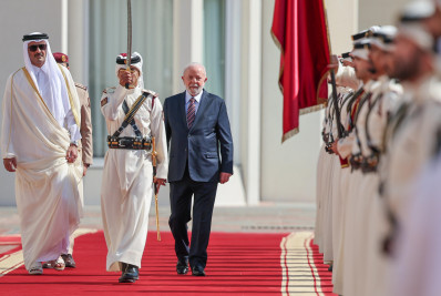 Lula: 'Catar tem papel central para fim do conflito no Oriente Médio'